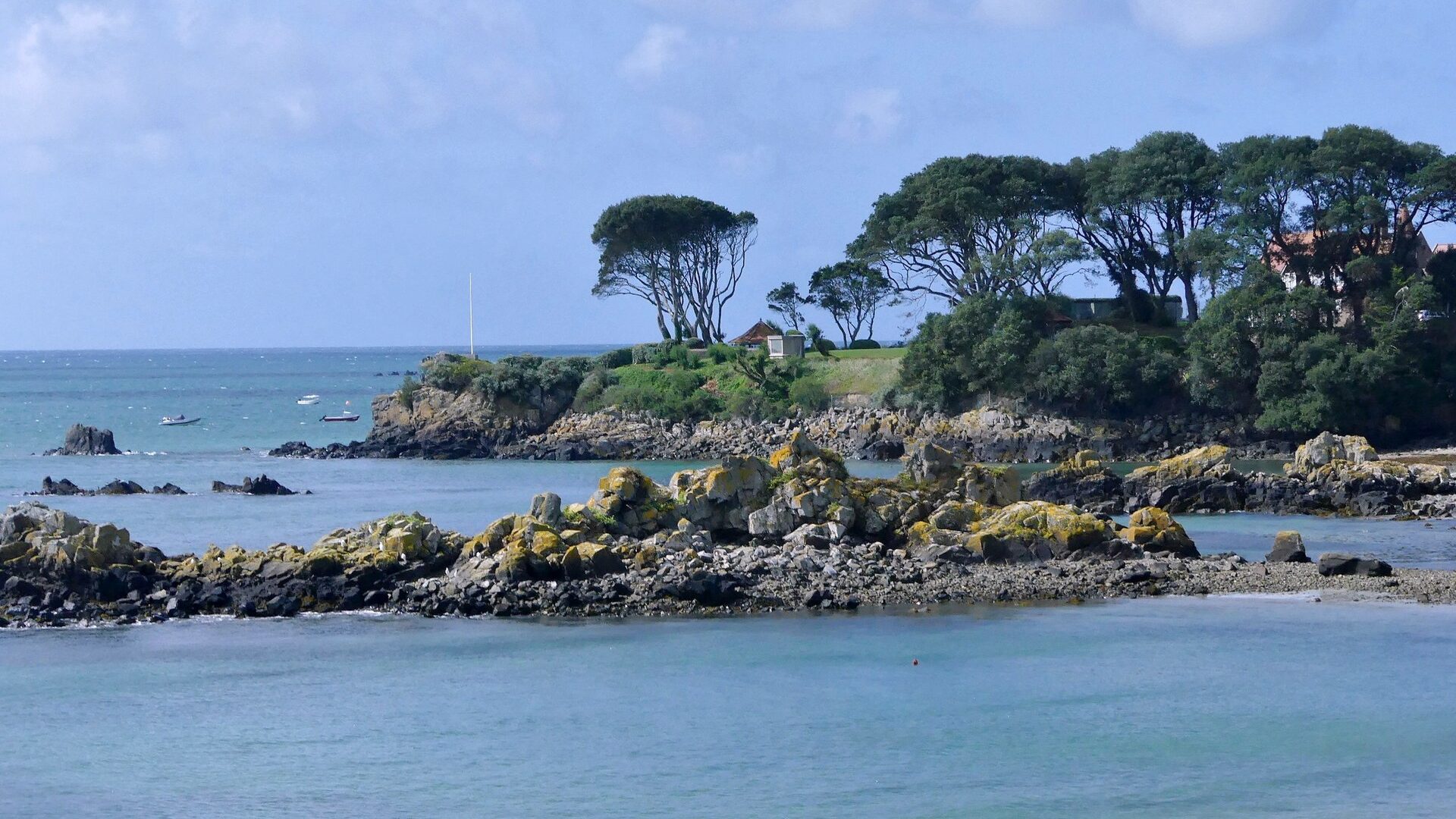 Coast of south-east Jersey
